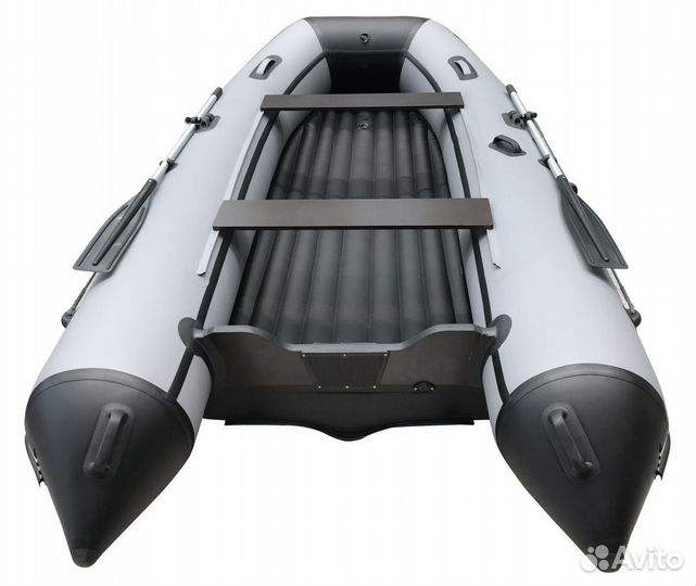 Лодка orca 420 нд серая