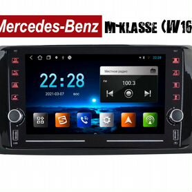 Магнитола Mercedes M-Class w164 LTE CarPlay 3/32гб