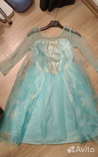 Платье Эльзы (холодное сердце) H&M 110-116 см