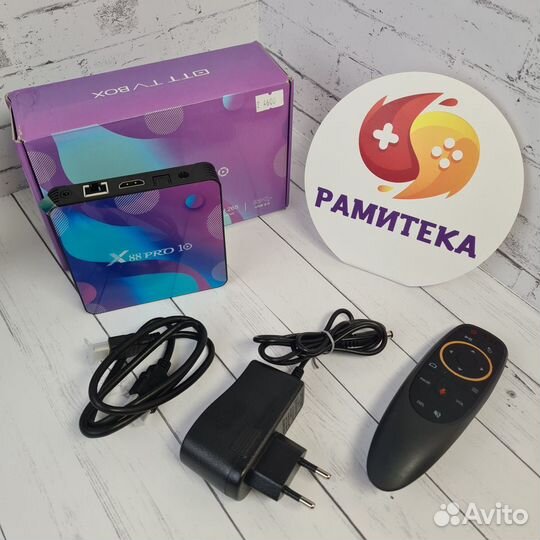 Приставка к телевизору, смарт, андроид TV BOX X88