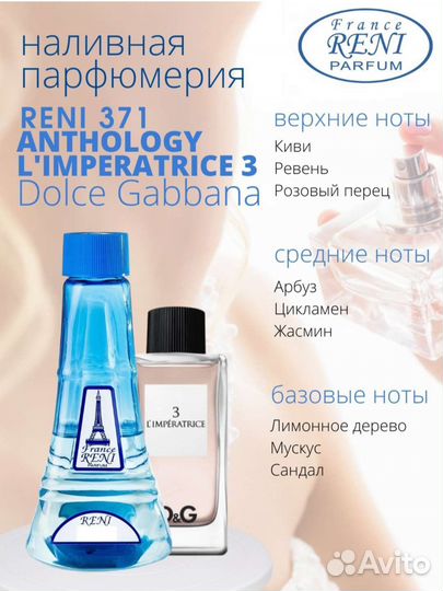 Духи reni