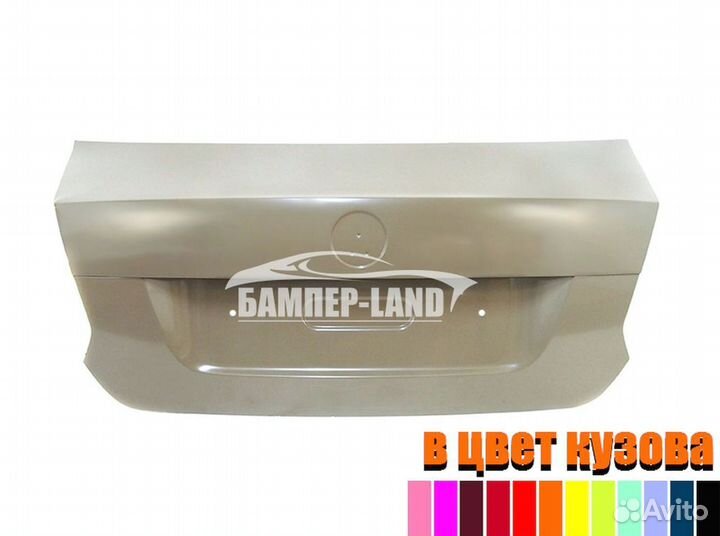 Крышка багажника VW Polo Новый Любой цвет