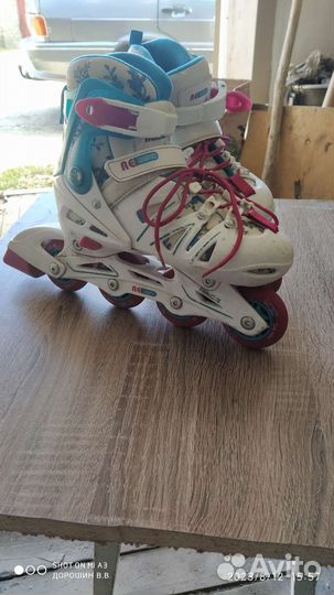 Роликовые коньки детские раздвижные
