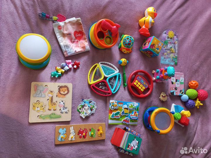 Игрушки развивающие пакетом