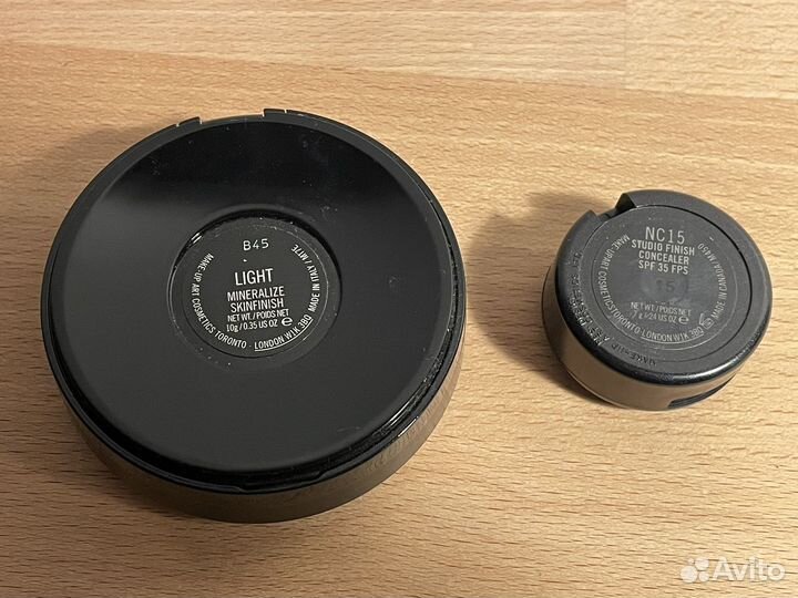 Пудра и консилер MAC