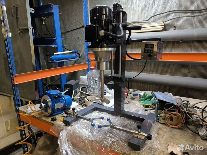 Дисольвер лабораторный 1 л