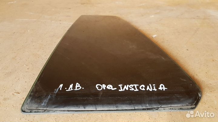 Глухое стекло задней левой двери opel insignia sw