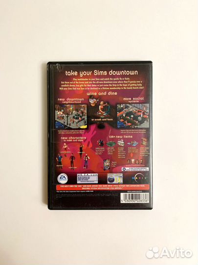 The Sims: Hot Date зарубежная лицензия DVD-box