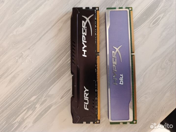 Материнская плата с процессором и памятью