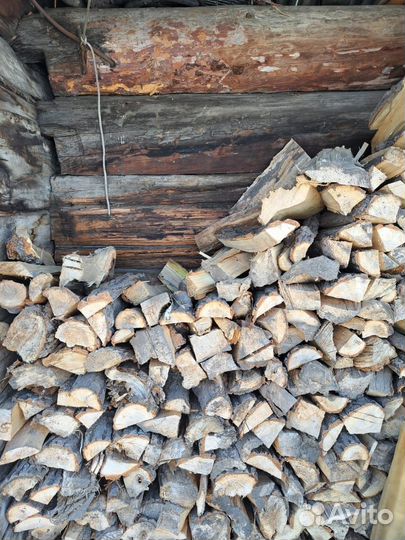 Дрова колотые сухие 3 уазика