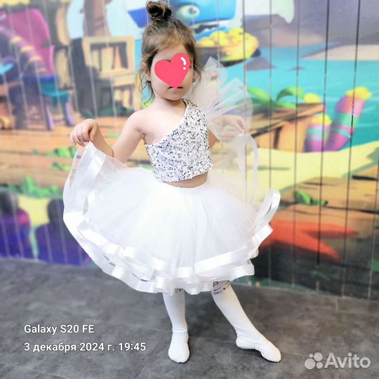 Костюм снежинки 110 116