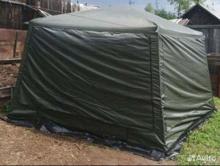 Палатка шатер с антимоскитной сеткой