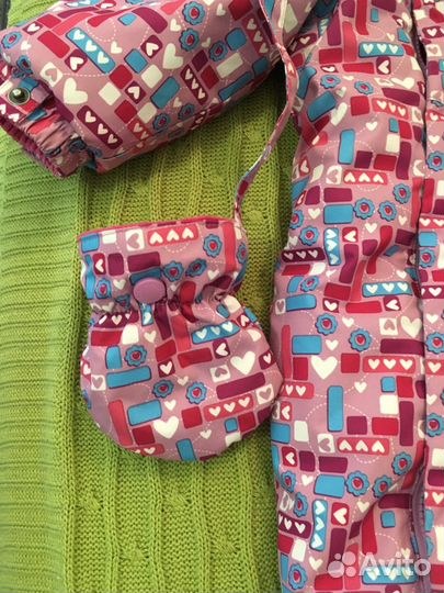 Комбинезон зимний для девочки