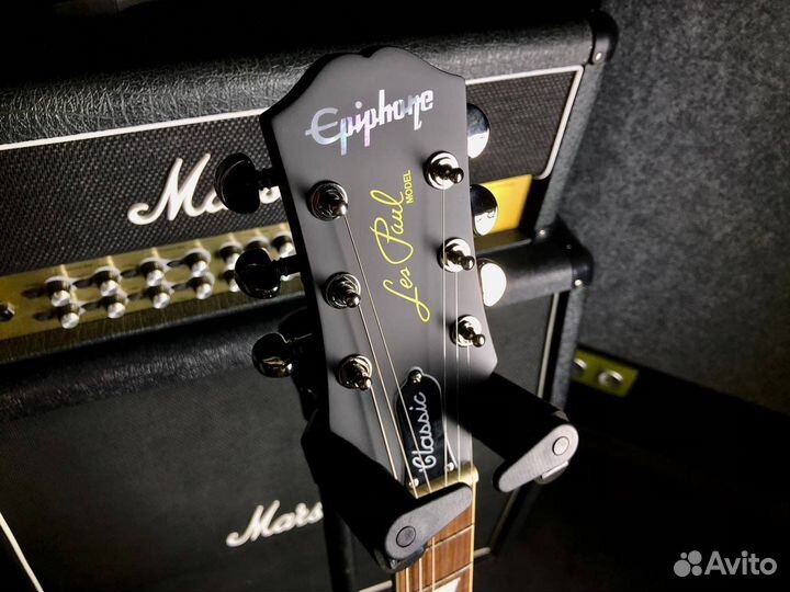 Epiphone LES paul classic worn purple