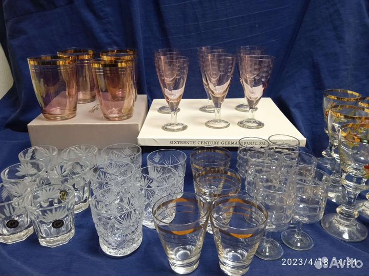 Хрустальные стопки