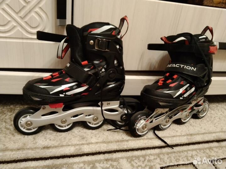 Роликовые коньки детские раздвижные