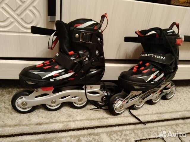 Роликовые коньки детские раздвижные