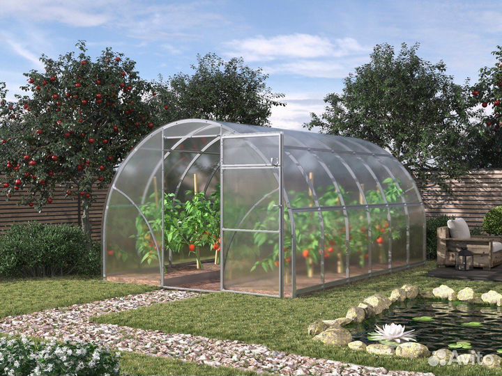 Теплица из поликарбоната