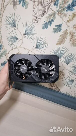 Видеокарта Asus GeForce GTX 1660 Ti 6 гб