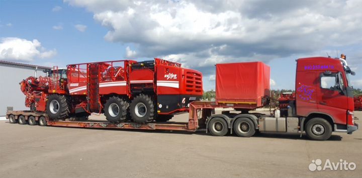 Попутный трал, перевозка негабарита по РФ и снг