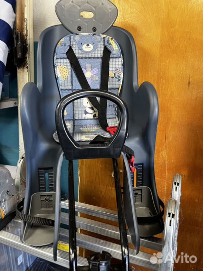 Кресло на велосипед детское