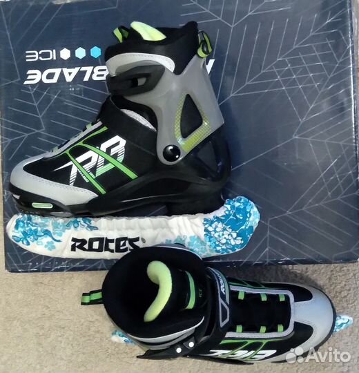 Коньки ледовые раздвижные Rollerblade Comet ICE