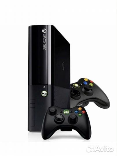 Xbox 360 500gb 2 джойстика