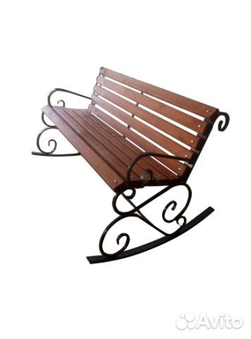 Скамейка со спинкой и без