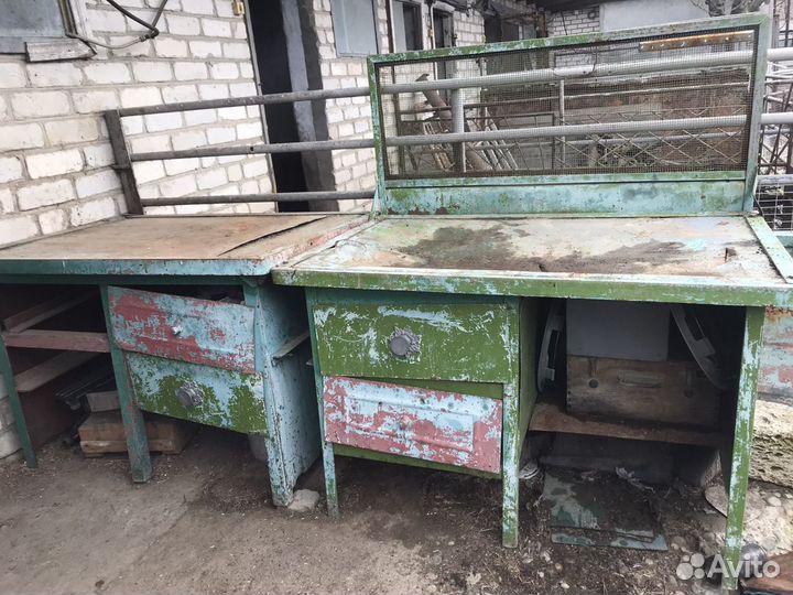 Столы слесарные верстаки СССР