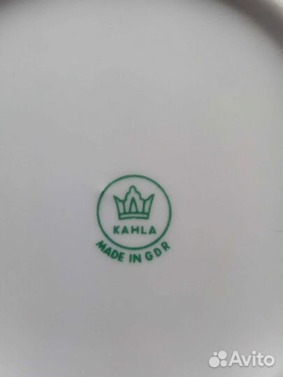 Чайный и столовый сервизы kahla винтаж