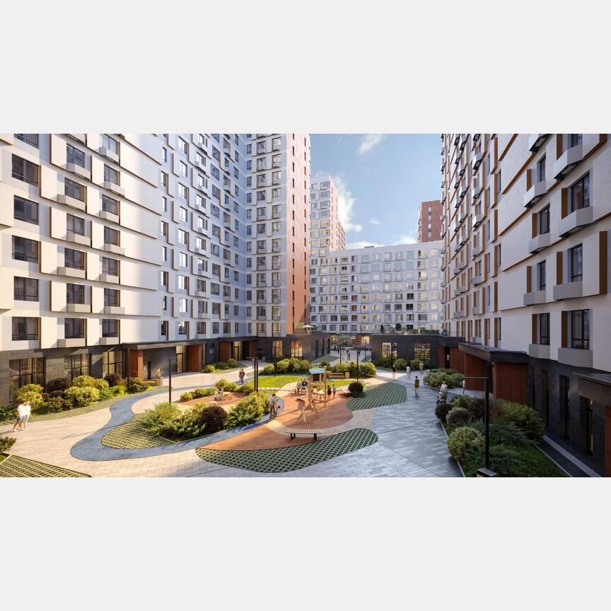 4-к. квартира, 96,5 м², 17/21 эт.