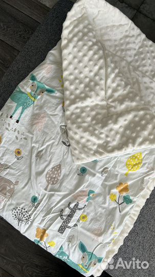 Подушки-бортики + одеяло + простынь на резинке