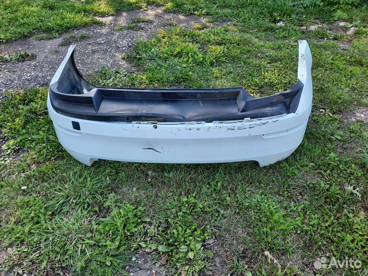 Бампер задний на skoda