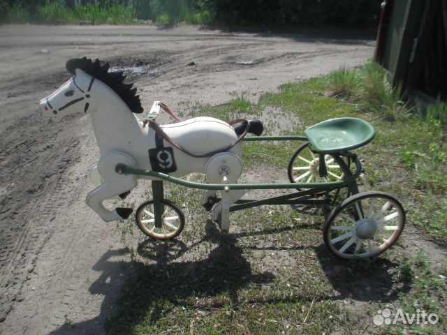 Конь педальный СССР