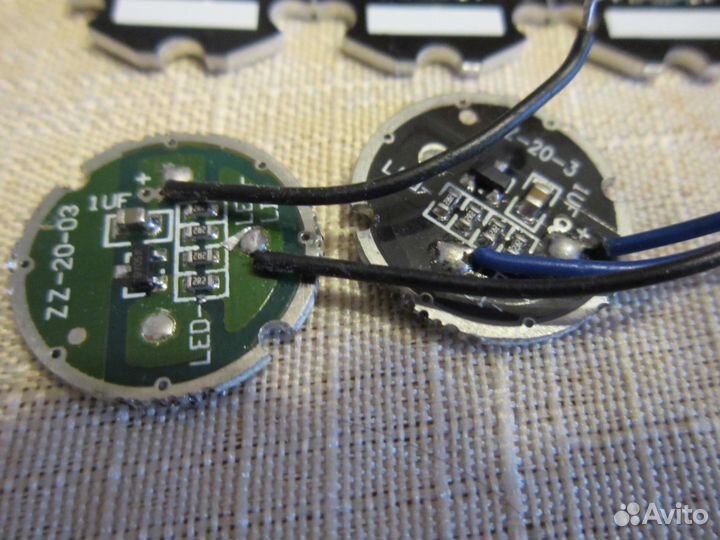 Светодиоды и драйверы для фонарей XML, Xhp70.2