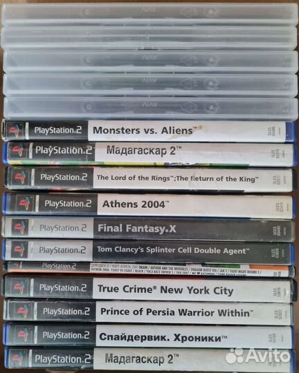 Любые игры playstation2