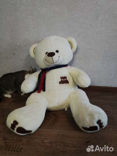 Плюшевый медведь 60см сидя