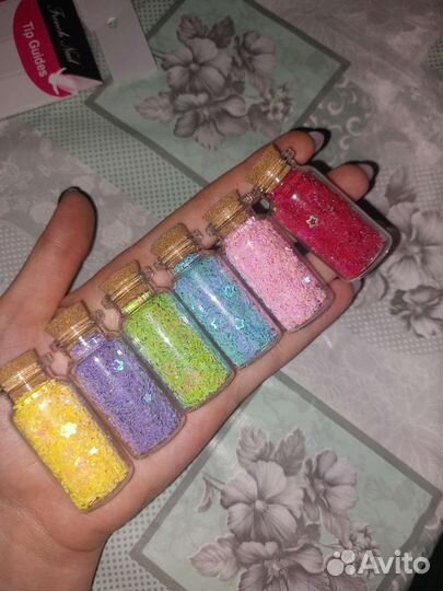 Глитер для ногтей