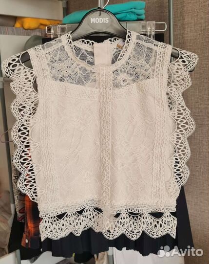 Блузка в школу 128-134