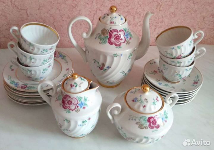 Кофейный сервиз новый