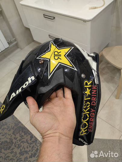 Шлем кроссовый Аiroh Terminator Rockstar