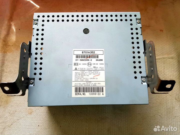 Штатная магнитола Mitsubishi Lancer X