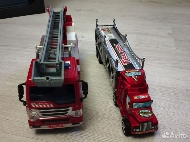 Детские Машины б/у пожарная и грузовая