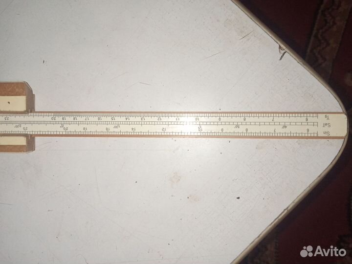 Логарифмическая линейка СССР