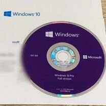 Загрузочный DVD двд диск Windows 10 11 8 7 Pro Hom