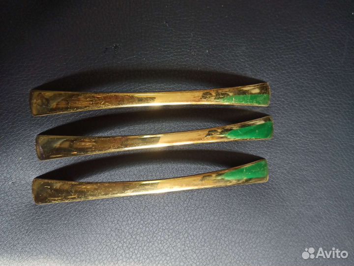 Ручка скоба 96 мм золото