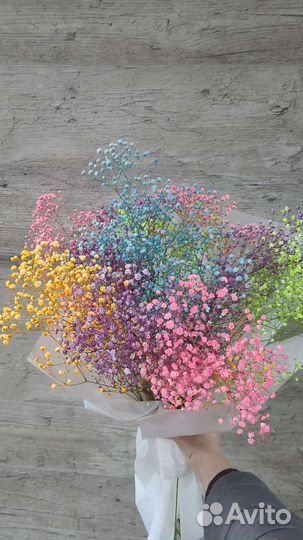 Букет из гипсофилы