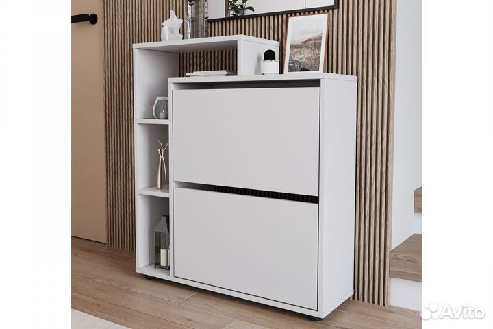 Обувница Ultra Plus вертикальная 2 секции