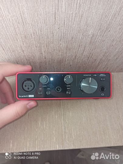 Звуковая Карта focusrite scarlett solo 3rd gen