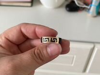 Кольцо золото каучук размер 16,5-17,0